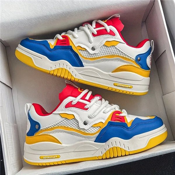 UrbanStride | Nowoczesne sneakersy z sznurówkami dla mężczyzn