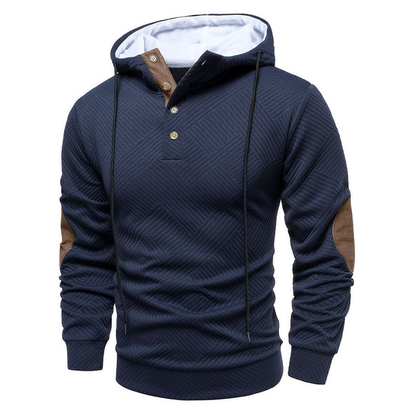 Stylowy męski hoodie z kapturem – komfortowy i wszechstronny