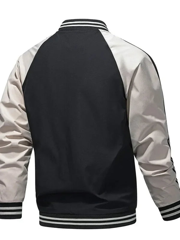 Bombarka Z Kontrastowymi Wstawkami Na Rękawach