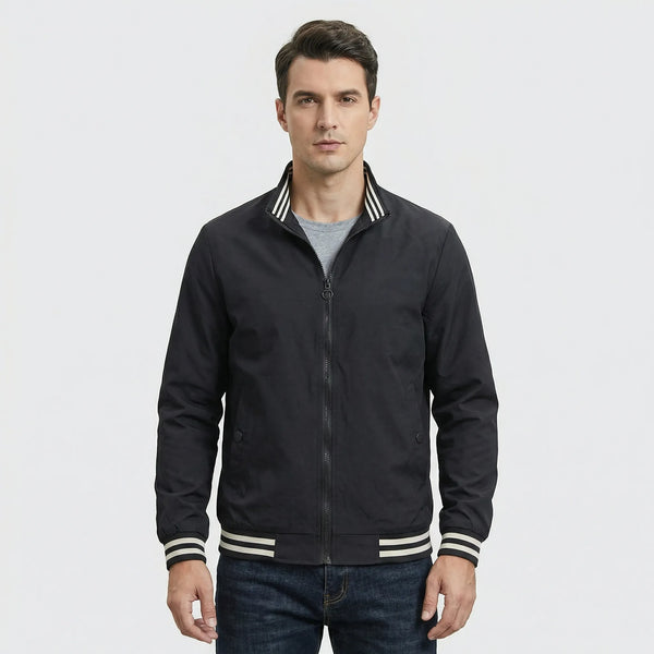 Casualowa Kurtka Z Eleganckim Kołnierzem