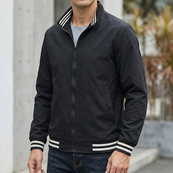 Casualowa Kurtka Z Eleganckim Kołnierzem