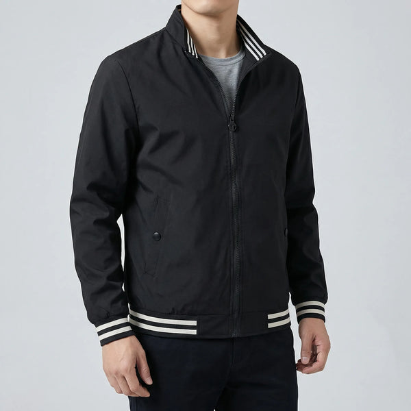 Casualowa Kurtka Z Eleganckim Kołnierzem