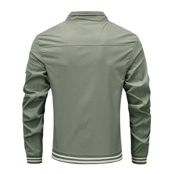 Casualowa Kurtka Z Eleganckim Kołnierzem