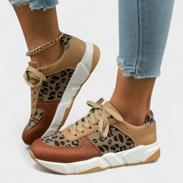 Damski Sneaker Z Nadrukiem Zwierzęcym