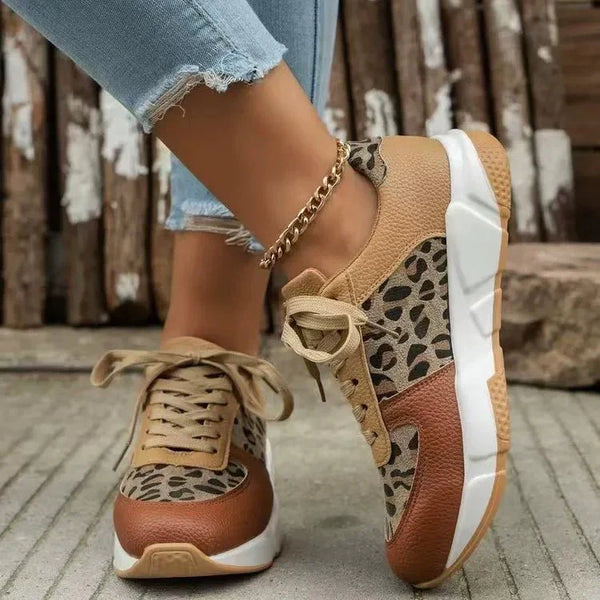 Damski Sneaker Z Nadrukiem Zwierzęcym