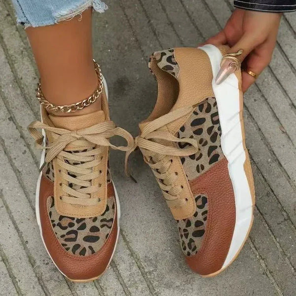 Damski Sneaker Z Nadrukiem Zwierzęcym