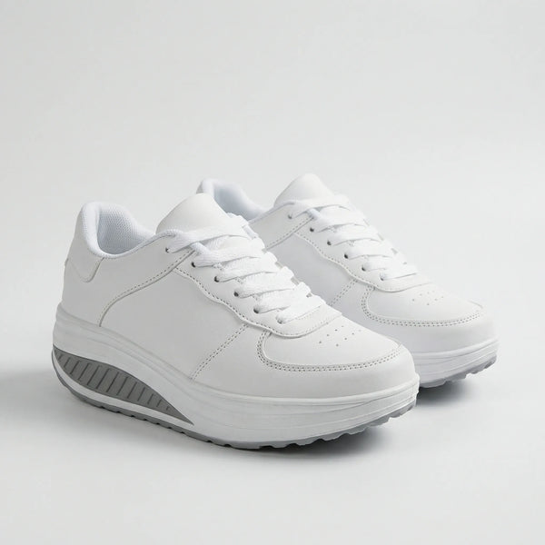 Damskie Sneakersy Na Platformie Ortopedycznej