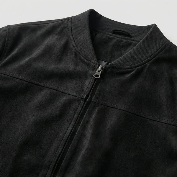 Klasyczna Kurtka Bomber Z Zamkiem