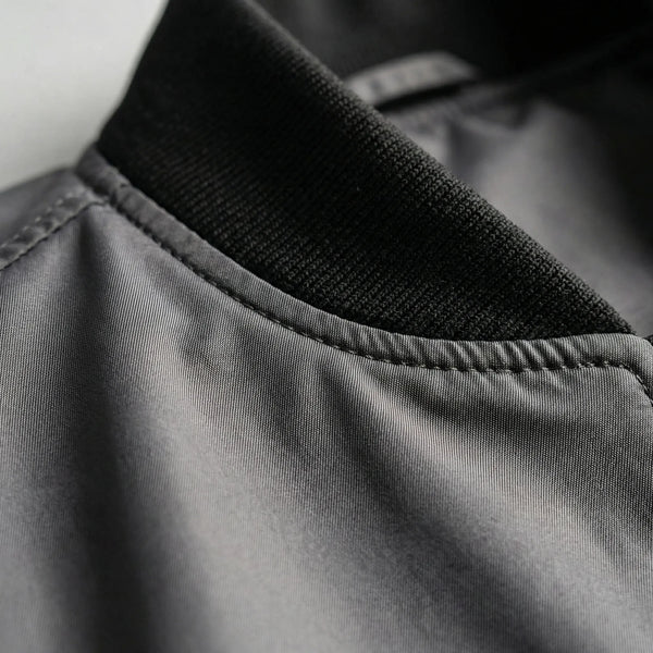 Krótka Kurtka Bomber Z Zamkiem