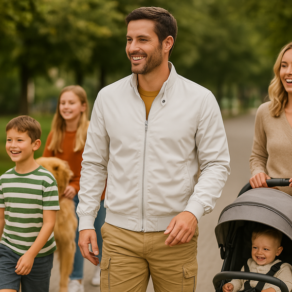 Krótka Kurtka Bomber Z Zamkiem