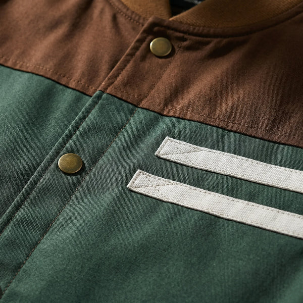 Lekka Kurtka Bomber Z Militarnymi Detalami