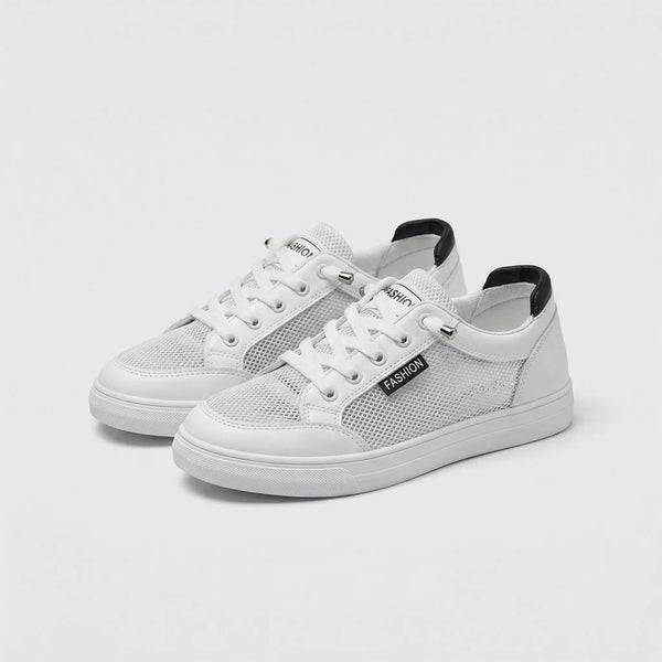 Niska Damska Trampka Z Wentylowaną Cholewką