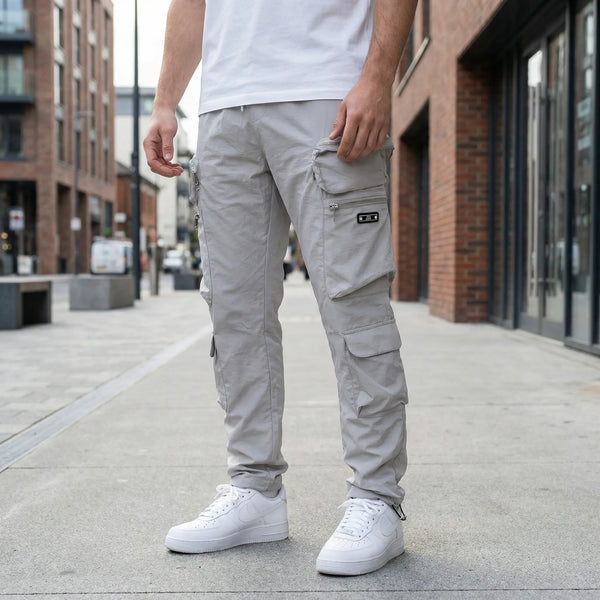 Spodnie Cargo Z Wieloma Kieszeniami
