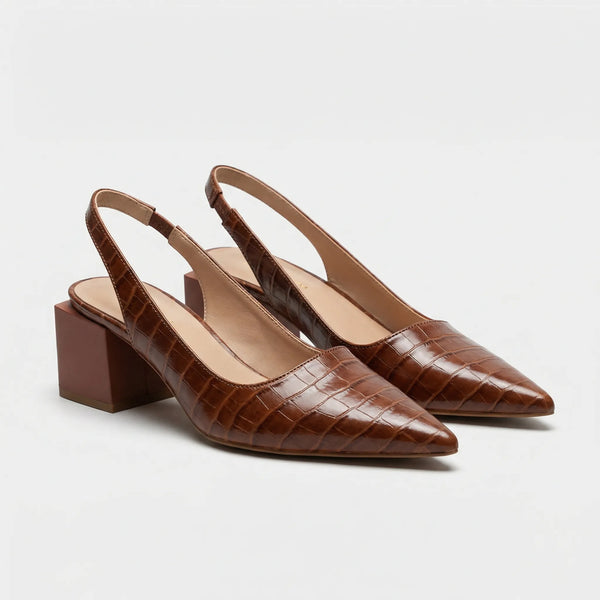 Szpilki Na Słupku Z Tłoczoną Fakturą