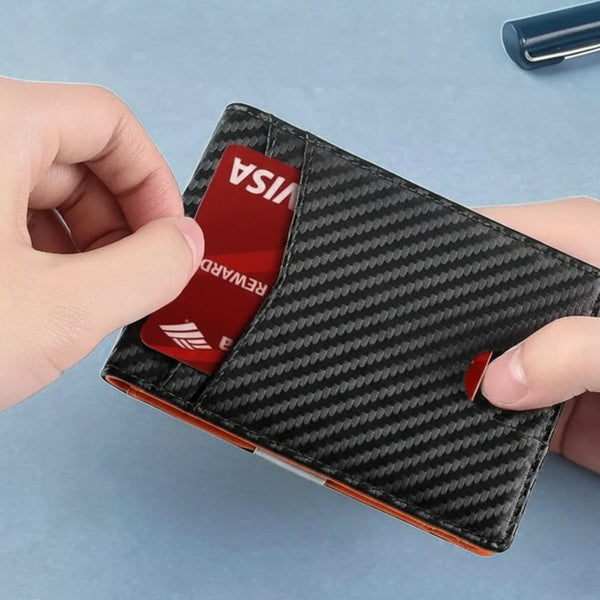 Ultracienki Portfel Z Ochroną RFID