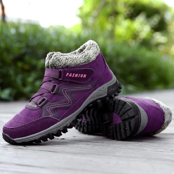 Stabilizujące zimowe buty trekkingowe damskie