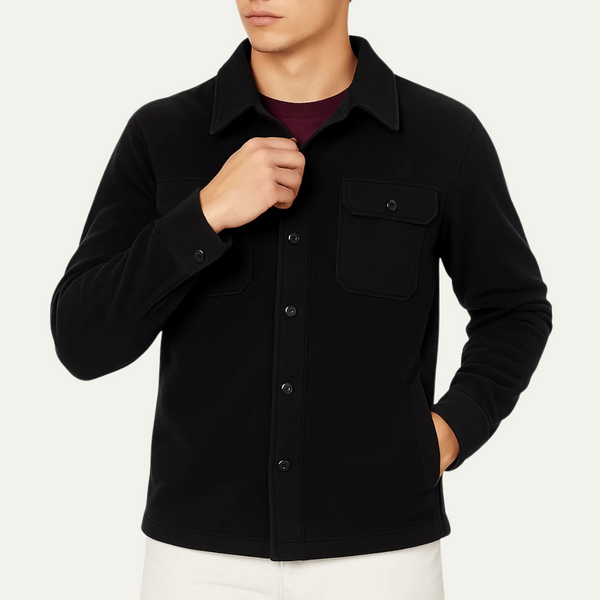 Zapinana Kurtka Koszulowa Dla Mężczyzn