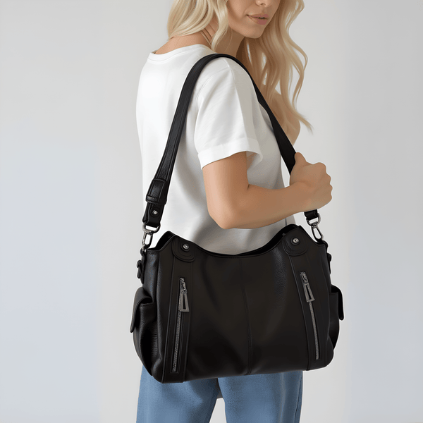 Amara Bag | Women's Shoulder Bag with Ample Storage Space and Side Pockets