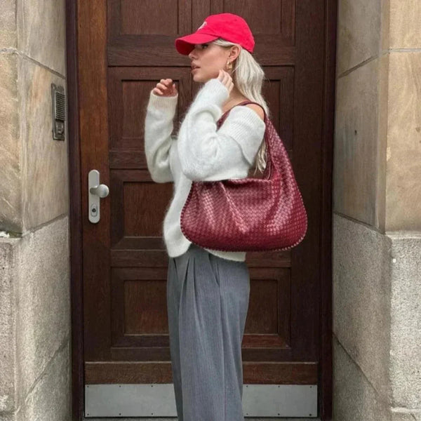 Amélie | Stylowa pleciona torebka