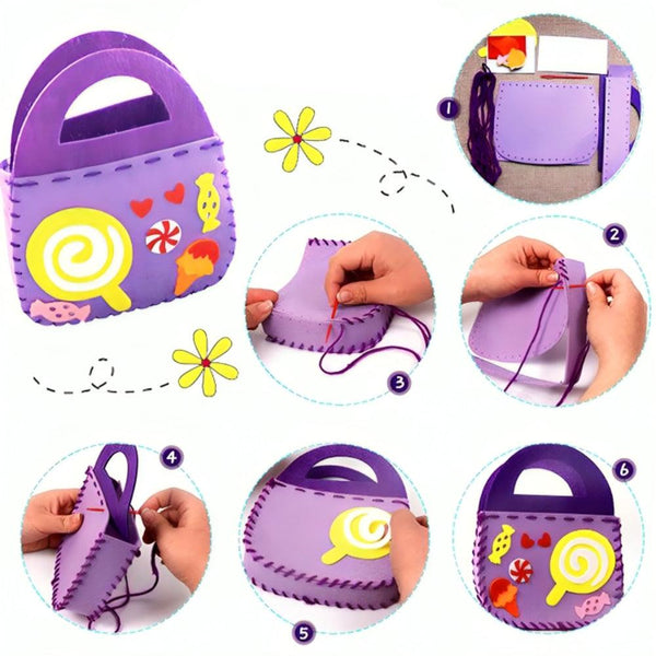 CraftBag | Zestawy do szycia dla dzieci - 4+4 Gratis!