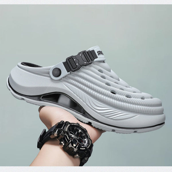 Kroksy Lekkostep | Letnie unisex klapki z oddychającą i antypoślizgową podeszwą