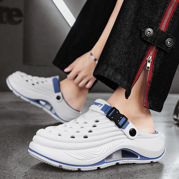 Kroksy Lekkostep | Letnie unisex klapki z oddychającą i antypoślizgową podeszwą