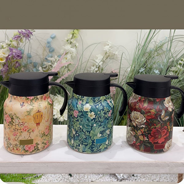 ThermaBloom | Stalowy dzbanek termiczny z sitkiem