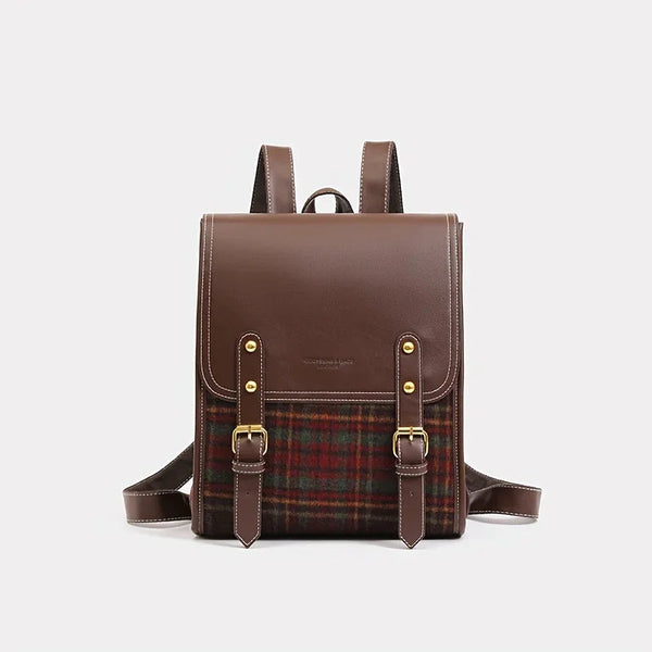 Stylowy plecak damski | Przestronna wodoodporna torba szkolna z frędzlami