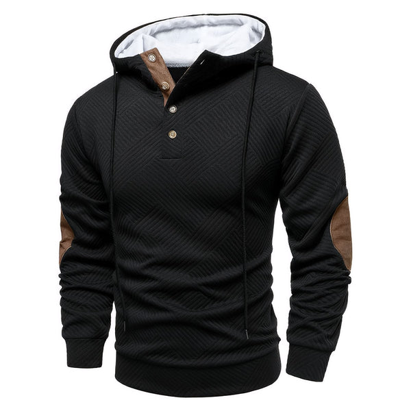 Stylowy męski hoodie z kapturem – komfortowy i wszechstronny