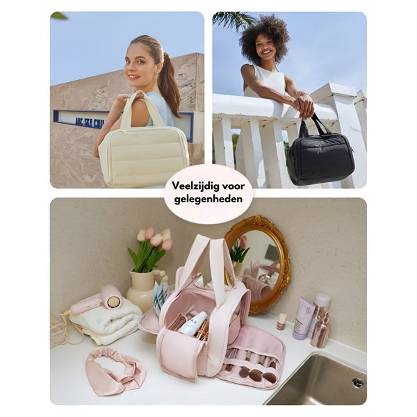 4 w 1 Wielofunkcyjna Kosmetyczka Puffy dla Kobiet