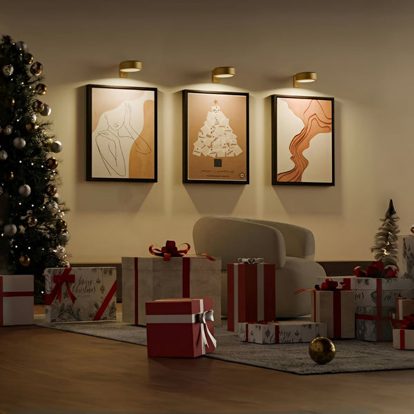 ArtLume | Bezprzewodowe, ładowalne reflektory LED do oświetlenia obrazów | Kup 2, a trzeci gratis!