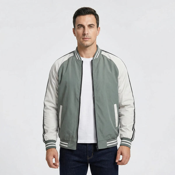 Bombarka Z Kontrastowymi Wstawkami Na Rękawach