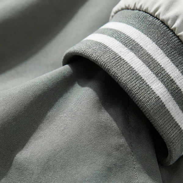 Bombarka Z Kontrastowymi Wstawkami Na Rękawach