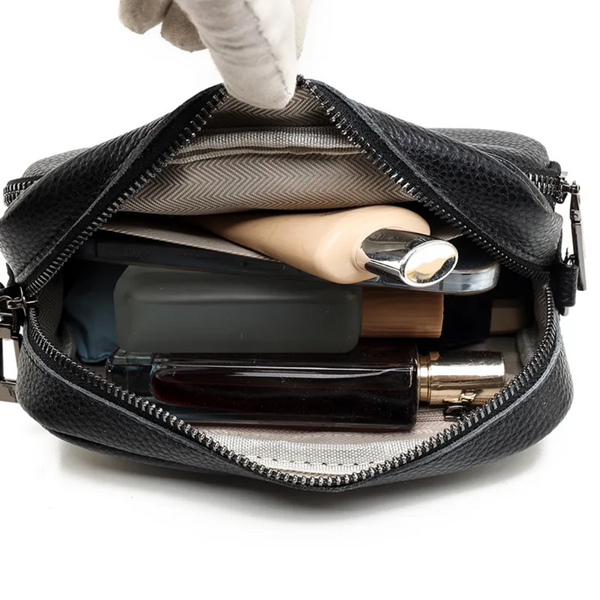 Craftura | Elegancka torba messenger ze skóry w casualowym stylu