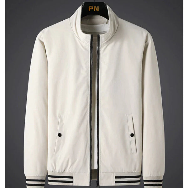 Casualowa Kurtka Z Eleganckim Kołnierzem