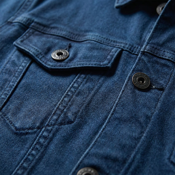 Dopasowana Kurtka Jeansowa Dla Mężczyzn