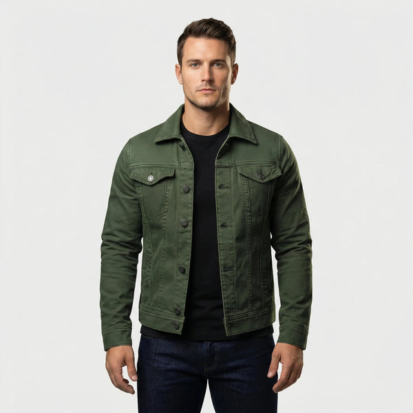 Dopasowana Kurtka Z Guzikami Dla Mężczyzn