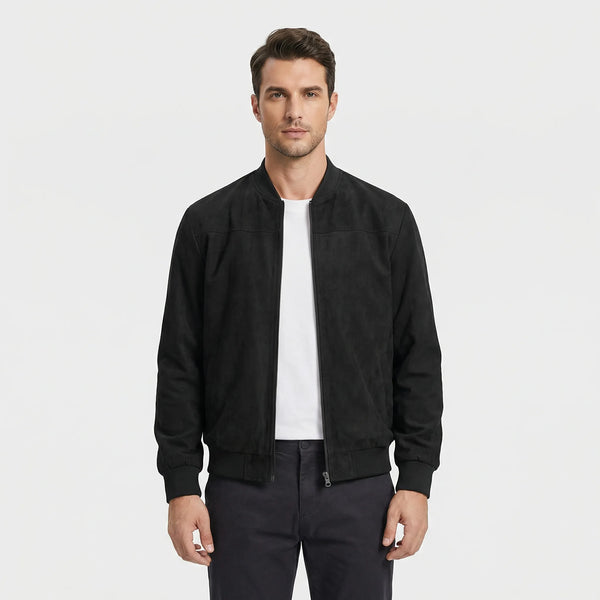 Klasyczna Kurtka Bomber Z Zamkiem