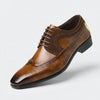 Klasyczne Buty Oxford Z Zdobieniami Brogue