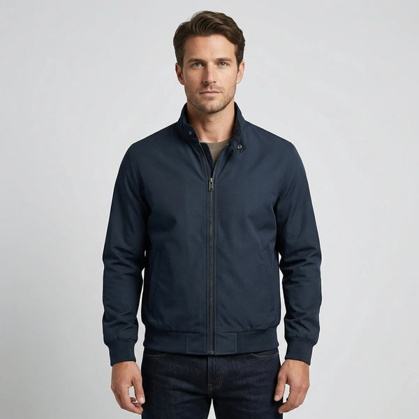 Krótka Kurtka Bomber Z Zamkiem