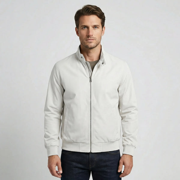 Krótka Kurtka Bomber Z Zamkiem