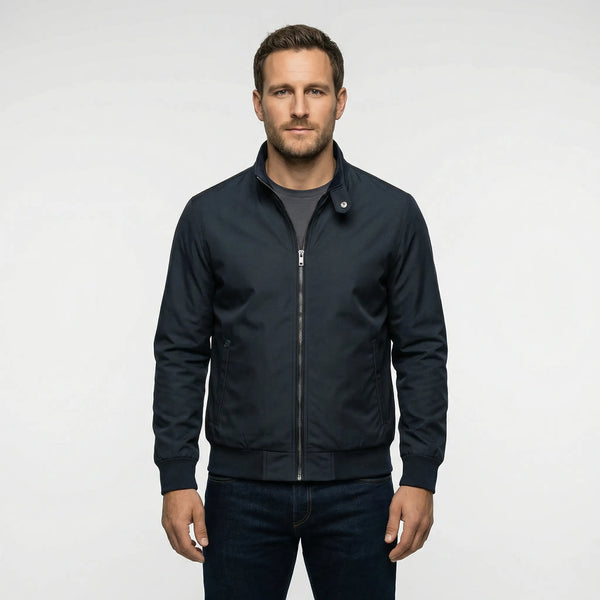 Krótka Kurtka Bomber Z Zamkiem