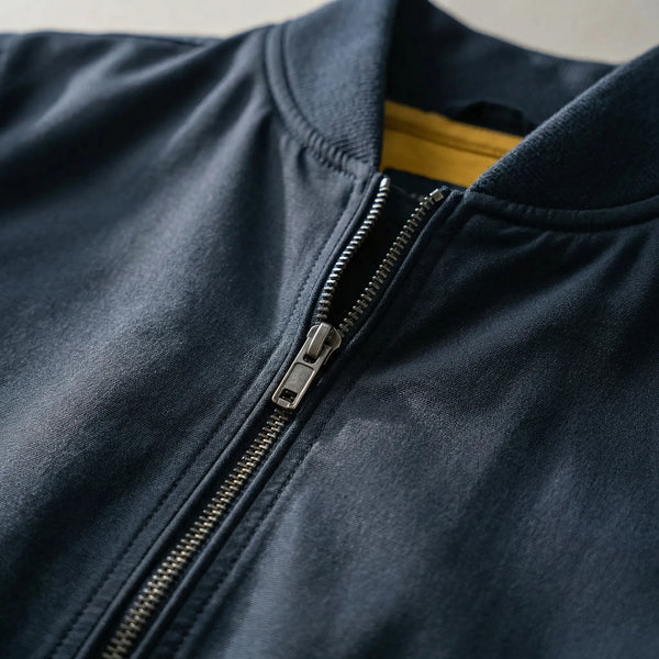 Krótka Kurtka Bomber Z Zamkiem