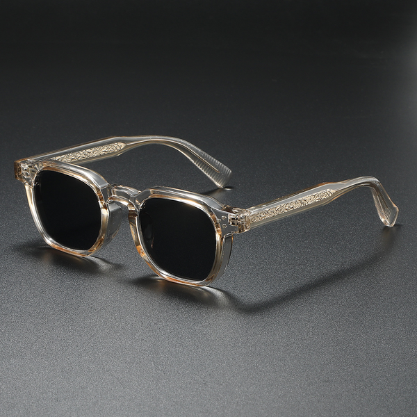 Kwadratowe Okulary Przeciwsłoneczne W Stylu Retro