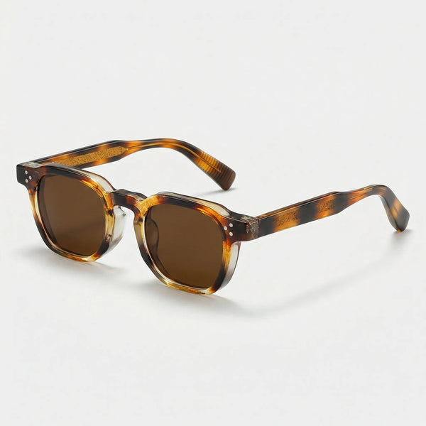 Kwadratowe Okulary Przeciwsłoneczne W Stylu Retro