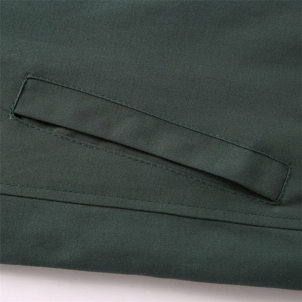 Lekka Kurtka Bomber Z Militarnymi Detalami