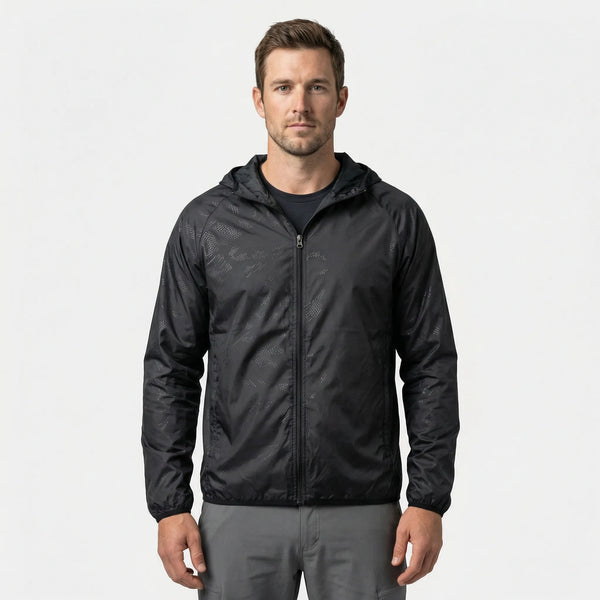 Lekka Kurtka Z Kapturem Na Wiatr