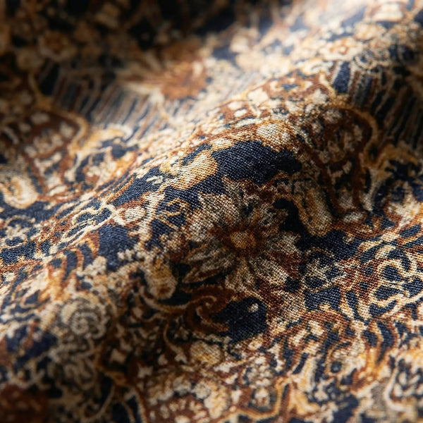 Midi Sukienka Z Kwiatowym Wzorem