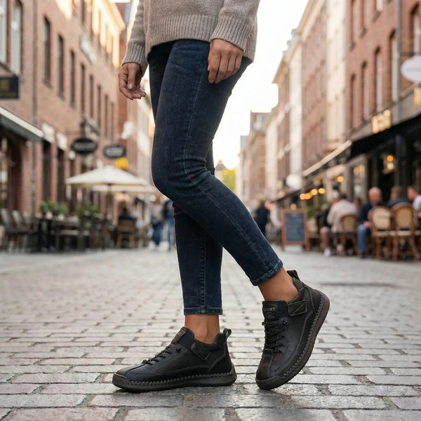 Niska Damska Sneakerka Z Szerokim Przodem