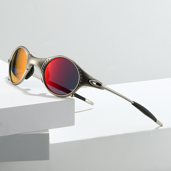 Okrągłe Okulary Sportowe Z Retro Stylem